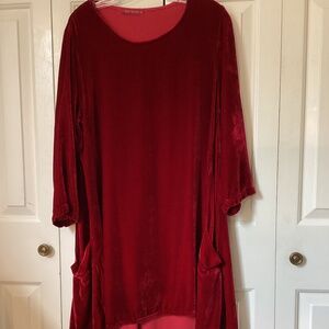 CUT LOOSE XL Velvet TUNIC / DRESS